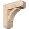 Ekena Millwork Thorton Craftsman Smooth Bracket w/ Offset Brace, Douglas Fir, 7 1/2"W x 22"D x 22"H BKT0806X22X22THR04SDF - alternate 1
